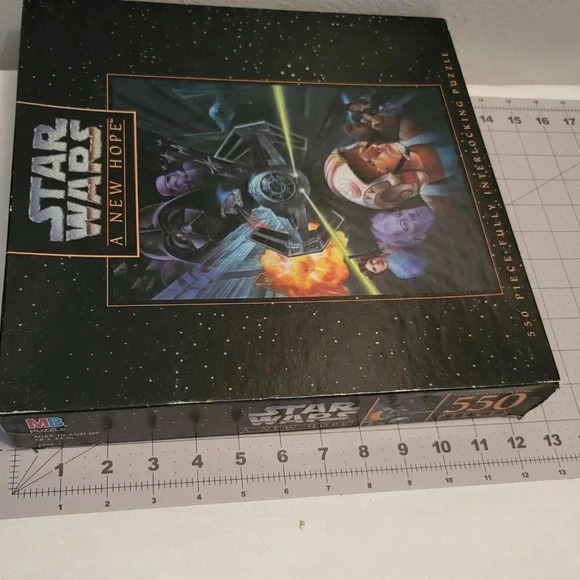 NEW SEALED Star Wars Episode IV “A New Hope” 550 Piece Puzzle 1995 Lucasfilm - Picture 8 of 14
